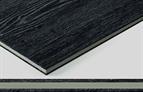 PMMA Edging Tape Egger Trio Black Halifax Oak / Aluminium 1.3 x 23mm