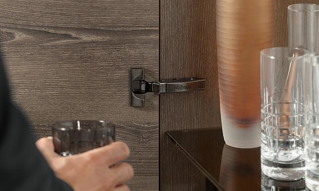 Blum Onyx Black Clip Top Blumotion Hinges