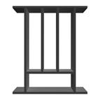 AluLine cutlery insert to suit 450mm wide x 450mm deep Legrabox, Anthracite