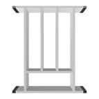 AluLine cutlery insert to suit 450mm wide x 450mm deep Antaro, Aluminium