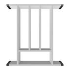 AluLine cutlery insert to suit 500mm wide x 450mm deep Antaro, Aluminium