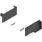 Blum Aventos HK Top cover cap set Dark grey L&amp;R