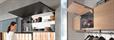 Blum Aventos HK top and Pull-Out Shelf Lock