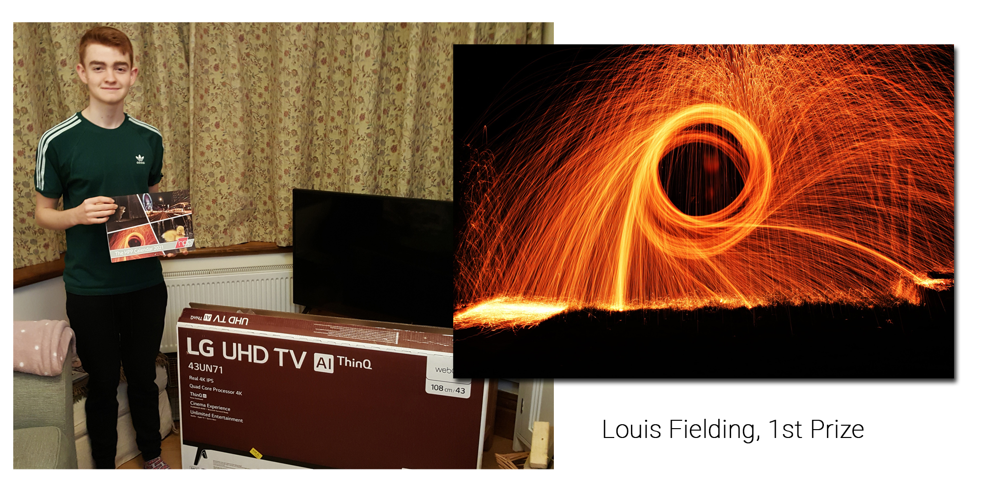 Louis Fielding, 1st Prize WinnerDescription of image
