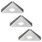 Sensio Treos Slim Triangle Under Cabinet 3 Light Kit - Natural White (S1)