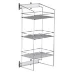 Side Pull Out Unit With Three Wire Tiers