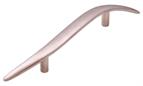 Ameisenbar Shaped &#39;D&#39; Handle, Matt Nickel, 96mm centres