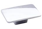 Camden Rectangular Knob, Chrome, 59mm