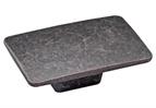 Camden Rectangular Knob, Pewter, 59mm