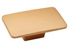 Camden Rectangular Knob, Satin Brass, 59mm