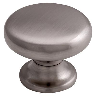 Brushed Nickel Knob