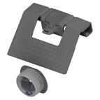 Blum Antaro Handle with latch metallic grey