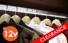 Elara 12V LED Wardrobe Rail Light
