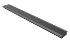 Sensio Linia 1m Recessed Aluminium Profile Black