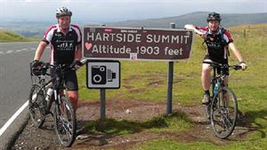 Coast-to-coast charity bike ride a huge success!