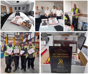 Staff Get Two Bites at 30th Anniversary