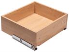 Furniture drawer with Blumotion runners 400 x 400 x 150mm (w d h), Oak
