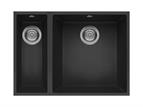 Reginox Granite Composite Quadra Sink (undermount only) 1.5 bowl Black