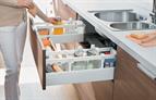 Blum Antaro Tandembox Sink Drawer D-Height (450mm) | Metallic Grey