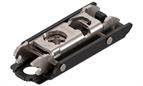 Blum 0mm horizontal cam Adjustable mounting back plate. Onyx Black
