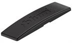 Blum curved &#39;Blum&#39; cover cap in Onyx Black