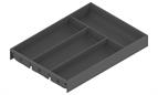 Blum Ambia-Line cutlery insert for 450mm Legrabox 300mm wide orion grey