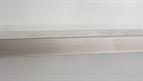 ABS Edging Tape 3D 2 in 1 High Gloss White / Stainless Steel 1 x 23mm