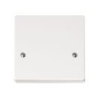 Click 45A Cooker Connection Plate White