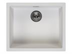 Reginox Granite Composite Amsterdam single bowl integrated 50 x 40 White