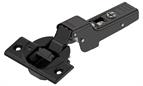 Blum 110° clip top hinge with built in blumotion half cranked. Onyx Black.