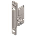 Blum metabox stainless steel screw-on front fixing bracket LH