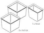 Waste Bin, Movebin 90 (16.5 + 16.5 + 10)