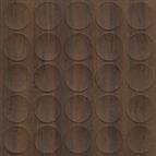 Self-adhesive cover cap, Tobacco Gladstone Oak, 14mm (25 per sheet)