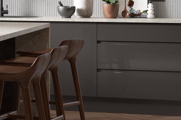 Opus High Gloss Graphite Grey