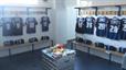 The changing room before the renovation.