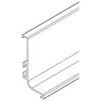 Gola Countertop J profile Silver  4.1 metre