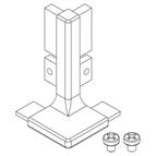 Gola External corners for Countertop J profile Black