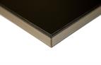 ABS Edging Tape 3D 2 in 1 High Gloss Black / Stainless Steel 1.3 x 23mm