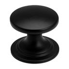 Windsor Knob, Matt Black 38mm