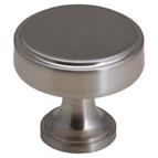 Calgary Knob, Brush Satin Nickel, 40mm