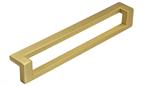 Deco Handle, Satin Brass 160mm centres