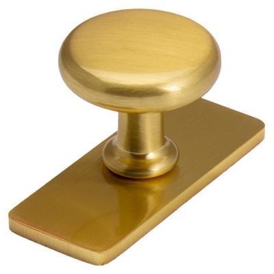 Brushed Satin Brass