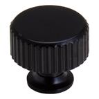 Rimini Knob, Matt Black, 30mm