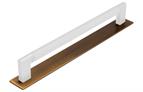 Venice Handle Back Plate, Antique Bronze, 222mm