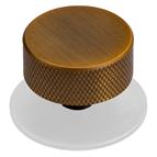 Venice Knob, Antique Bronze, 33mm