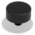 Venice Knob, Matt Black, 33mm