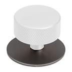 Venice Knob Back Plate, Stainless, 42mm