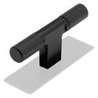 Venice T Bar, Matt Black, 72mm