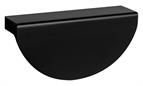 Ravenna Half Moon Cup Handle, Black 64mm centres