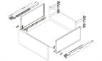 Blum Legrabox with Blumotion F height 400mm orion grey (40kg)